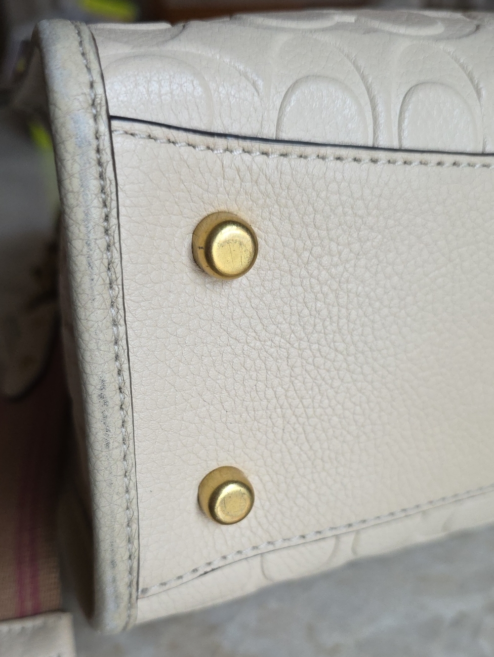 Coach Field Tote 22 In Signature LEATHER - Picture 7 of 16